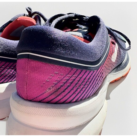 Brooks Launch 5 Women's Running Shoes Blue Coral Purple Low Top Size 10 Medium B - Picture 5 of 11
